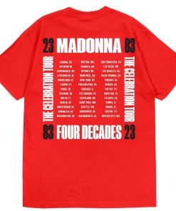 New Madonna La Maglietta Rossa Del Celebration Tour