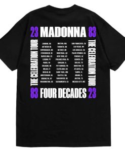 Online Madonna La Maglietta Nera Del Celebration Tour