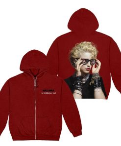 Clearance Madonna Felpa Con Cappuccio E Zip Finalmente Abbastanza Amore