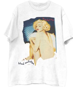 Wholesale Madonna T-Shirt Vintage Blond Ambition Tour