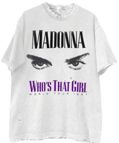 Online Madonna T-Shirt Vintage Di Chi E Quella Ragazza