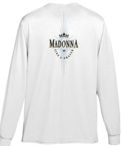 Best Madonna T-Shirt A Maniche Lunghe Per Il 30° Anniversario Di Like A Prayer