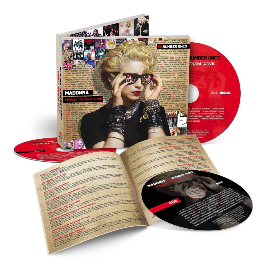 Online Madonna Finalmente Abbastanza Amore: Set 3Cd Da 50 Numeri Uno