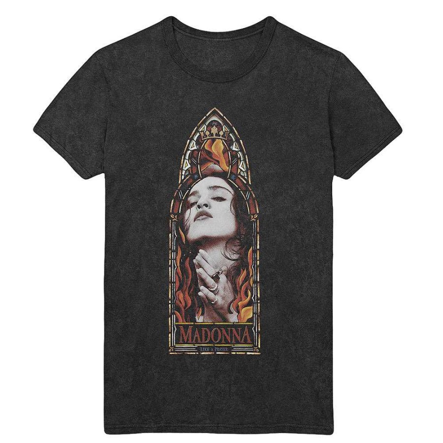 New Madonna Madonna In Vetro Colorato Saint Tee