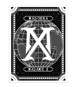 Clearance Madonna Madonna Madame X Logo Litografico