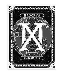 Hot Madonna Madonna Madame X Logo Litografico