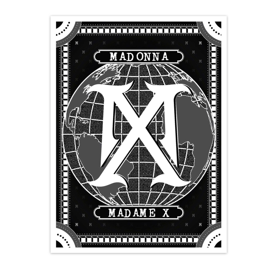 Hot Madonna Madonna Madame X Logo Litografico